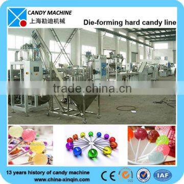 TY400 automatic die-forming hard candy production line