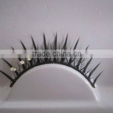 100% hand-made diamond false eyelashes & diamond false eyelash