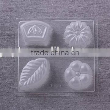 Plastic custom lovely shape jelly chocolate molds