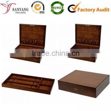 Luxury wooden glossy watch boxes