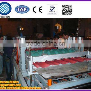 PVC roofing sheet extrusion machine