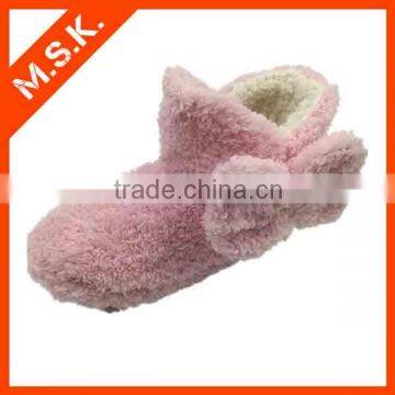 Hot Winter Coral Fleece Boots Funny Kids Shoes