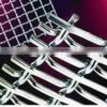 crimped wire mesh panel