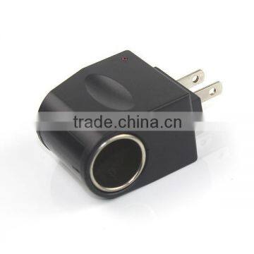 Factory direct 12V1A AC DC cigarette lighter adapter