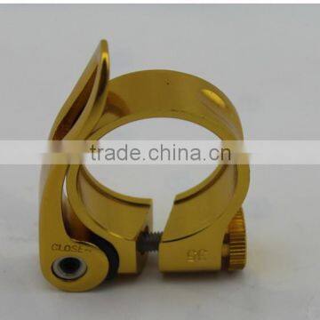 road bike , MTB aluminum alloy bike seat post clamp with quick release