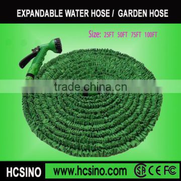 100ft green Retractable garden hose with quick connector