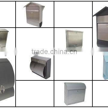 free standing design metal mailboxes