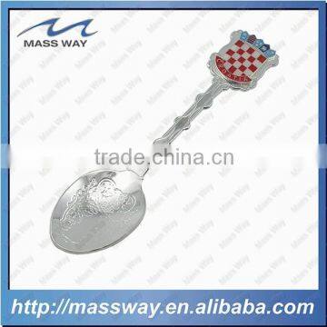 Hot sale Croatia bulk custom 3D metal spoons