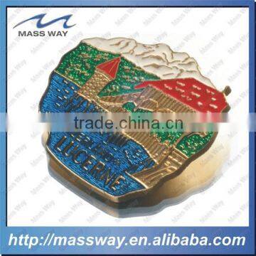 Customized SWITZERLAND Metal Map Fridge Magnet photo-6