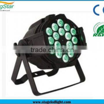 New Productions 18*10w waterproof led par can rgb /rgbw stage disco light dj light bar light