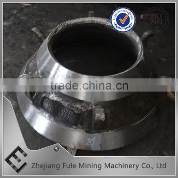 Wear Resistant Cone Crusher Spare Parts High Manganese Concave