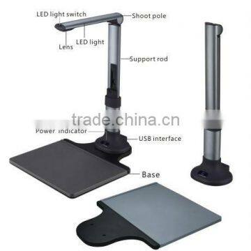 5 Mega pixels CMOS Camera Document Scanner Visualizer