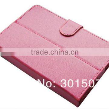 Christmas gifts! 7inch tablet pc case leather wallet case with wholesale price!