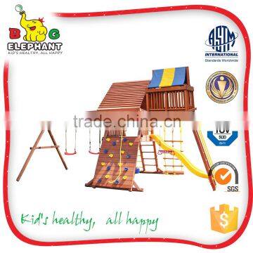 Kids Play System Wooden Outdoor Playground Quality Choice