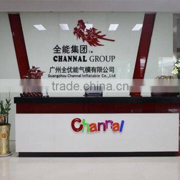 Outdoor Christmas Led Lights Inflatable Train With Santa photo-5