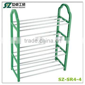 4 layer folding shoe cupboard rack