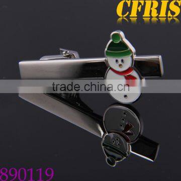 Custom snowman tie clip snowman tie bar