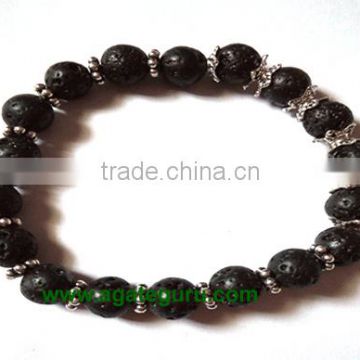 Lava Stone beads bracelet : Wholesaler Manufacturer