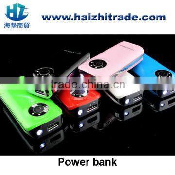 4000mah 5200mah 5600mah Power Bank Backup Battery Charger for mobile phones