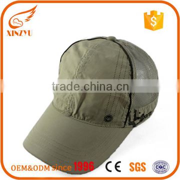 Wholesale mesh cheap sport cap mens running baseball racing caps