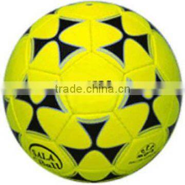 400-440gms Yellow Color Leatherette Futsal