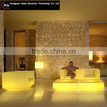 online shopping china supplier furniture hot sale white plastic moulded indoor led sofa