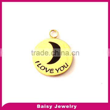 factory price custom cheap stainless steel stamped jewelry tags