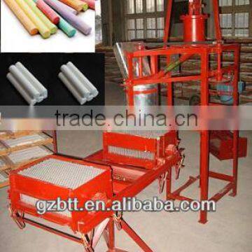 Dustless and colorful chalk making chalk machine