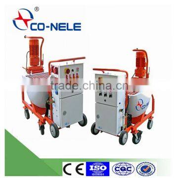 Fully Automatic Wall Plastering Machine Portable and Small Slurry Pump Mortar Spraying Machine With Mixer Hopper photo-2
