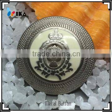 Fancy Metal Buttons, Custom Circle Metal Shank Button