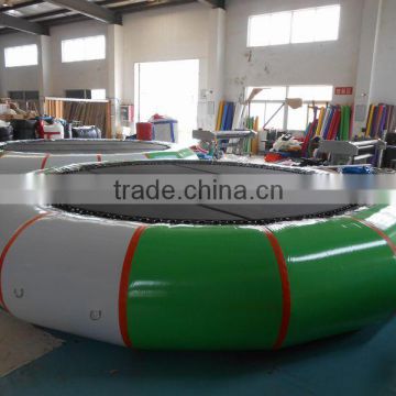 2016 hot commercial water inflatable trampoline for sale,inflatable trampoline rental