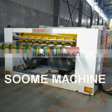Online corrugated paper cut off machine cutter