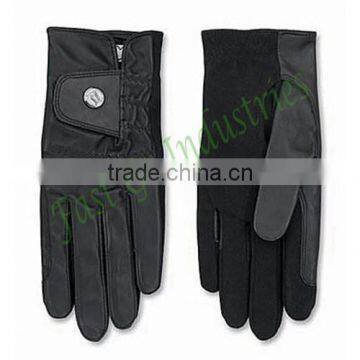 Ladies Black Horse Riding Sports Gloves