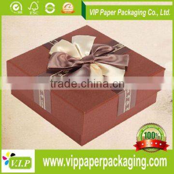 CHOCOLATE CARDBOARD PAPER COUNTER DISPLAY BOX