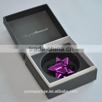 Customize magnetic Duplex gift packaging box/get sample