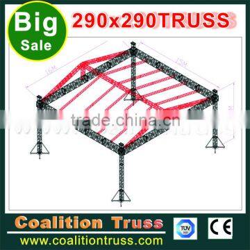 Guangzhou fashional truss aluminum used aluminum truss