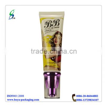 plastic squeeze tubes for cosmetics,labeling tube