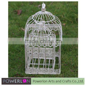 New Design Elegant Metal Wire Decorative Hanging Bird Cages