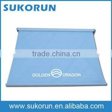 electrical bus sunshade