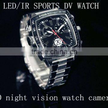 4GB/8GB/16GB voice recorder hd wrist watch camera 1080pNight Vision camera watch