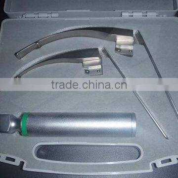 FlexTip Fiber Opitc Macintosh Laryngoscope with 2 blade set