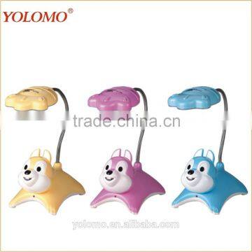 Eye protection led squirrel cartoon desk lamp for kid