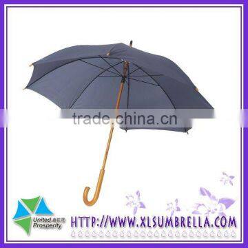 23''Wooden Handle Promotion Rain wooden umbrella