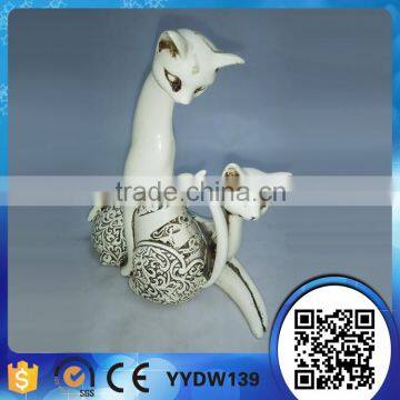 Hot sale customized fashion resin animal sculpture