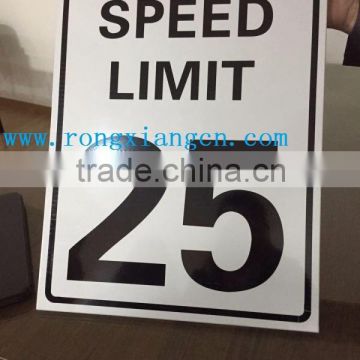 Solar Powered Radar LED Speed Sign