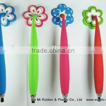 Hot Sale Cute Loving Heart Shape Soft Pvc Heart Pen Magnet photo-6