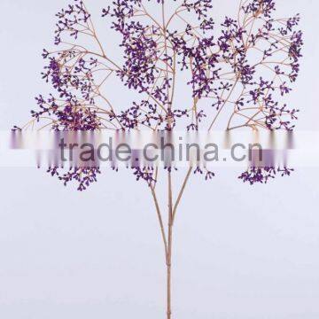 100 cm Plastic Berry Spray x 3 Artificial Flower photo-3