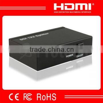 SDI Splitter 1x2 Support Cable > 100m,Support 3G/HD/SD-HDMI SDI Splitter I In 2 Out
