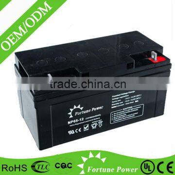 12V65AH SLA Rechargeable inverter battery