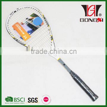 SGX571 new design aluminium&carbon squash racket/squash racquet with squash string